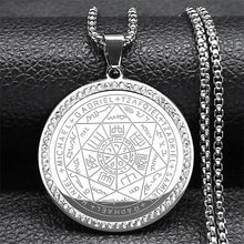 Seven Archangels protection necklace pendant for blessing, prayer, and everyday spiritual wear.