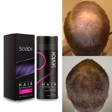 Sevich concealer fibers bottle for blending into thin hair areas and improving hairline coverage.