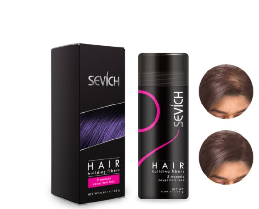 Sevich Hair Building Fibers Keratin product benefits and features.