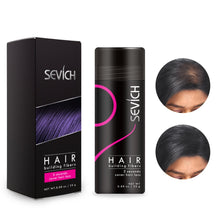 Sevich Hair Building Fibers Keratin fuller volume result on thinning crown.