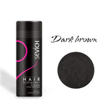 Sevich hair building powder bottle for boosting natural-looking hair fullness and covering fine areas.