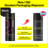 Sevich hair density fibers bottle for improving thinning hairlines and supporting a fuller hair appearance.