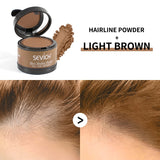 Sevich Waterproof Hairline Powder lifestyle photo with polished hairline.