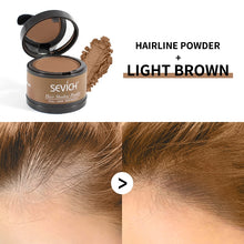Sevich Waterproof Hairline Powder lifestyle photo with polished hairline.
