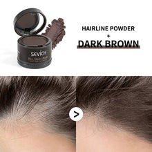 Sevich Waterproof Hairline Powder smudge-proof and waterproof formula close-up.