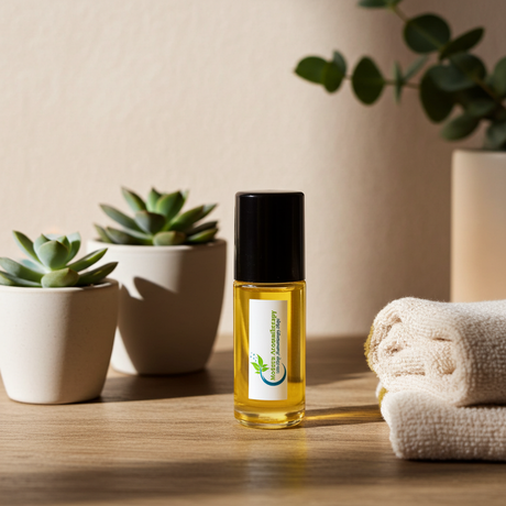 Sexy Dahlia Rush moisturizing body oil bottle for hydrating skin, smoothing rough patches, and after-shower use.