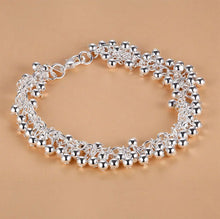 Shiny 925 Sterling Silver Heart Chain Bracelet link bracelet for elegant accessorizing, party wear, and jewelry gifting.