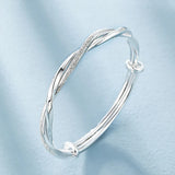 Silver Dreamcatcher Charm cuff-style adjustable bangle for easy wear, wrist comfort, and fashionable everyday use.