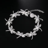 Silver rope chain bracelet in 4MM 925 sterling silver for daily use, outfit coordination, and wrist accessory styling.