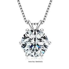 Simple moissanite solitaire necklace in 925 silver pendant style for everyday accessorizing, workwear styling, and minimal jewelry use.