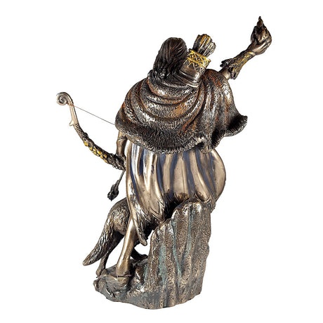 Skadi winter goddess statue for Norse mythology home decor, sacred display, and devotional practice.