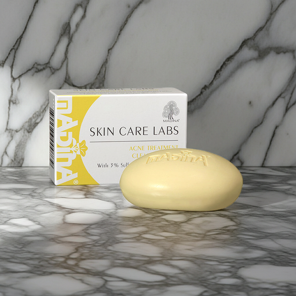 Skin Care Labs Acne Treatment Cleansing Bar for daily blemish control, pore cleansing, and acne-prone skin care.