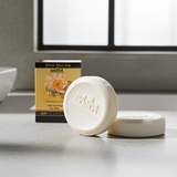 Skin lightening soap by Madina presented for bathing and personal skincare routines.