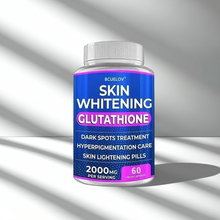 Glutathione 2000mg Skin Nutrition capsules supplement bottle for skin care support and everyday wellness use.
