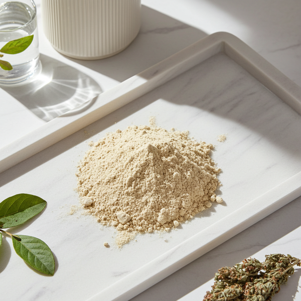 Slippery Elm Bark Powder Herbs 1oz pouch of herbal powder for tea preparation, herbal blending, and traditional wellness use.