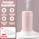 Small room USB humidifier aroma diffuser for maintaining comfortable humidity and gentle aromatherapy in compact spaces.