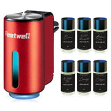 Smart Car Aromatherapy Diffuser fragrance humidifier for scented mist, odor control, and relaxing car interior use.