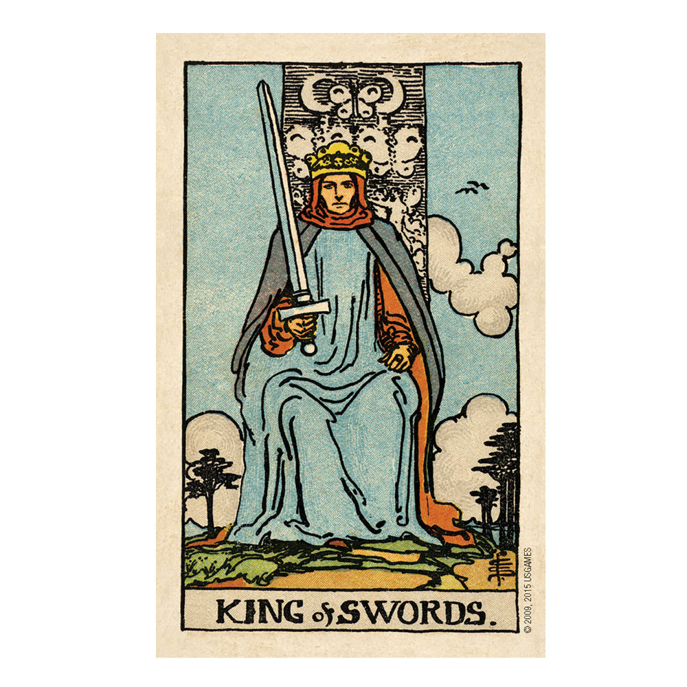 Smith-Waite Centennial Tarot guidebook included with the deck for interpreting card meanings.