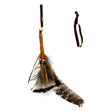 Smudge Feather Shaman 3 Feathers ritual feather bundle for smudging, energy cleansing, and spiritual ceremony use.
