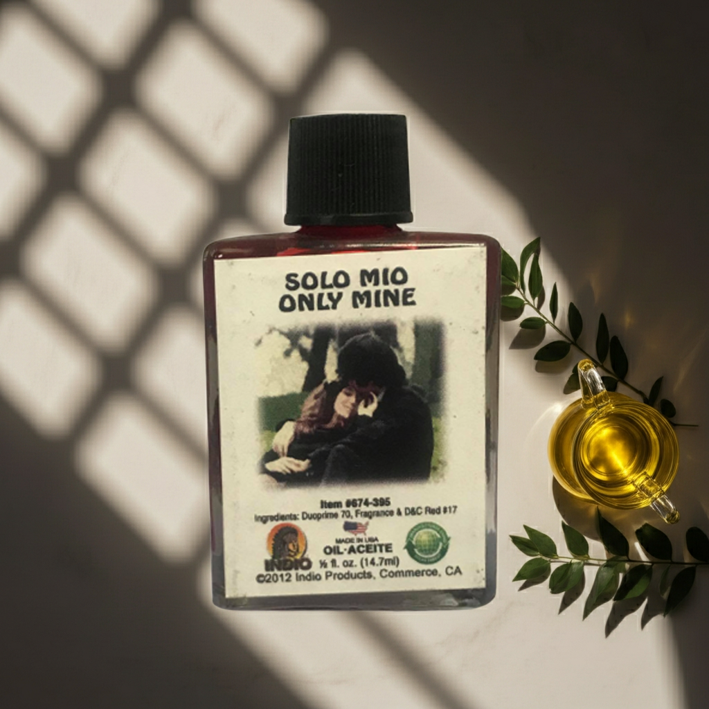 Sold Mio Only Mine Wish Oil spiritual oil bottle for manifestation work, wish fulfillment rituals, and focused prayer use.