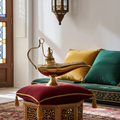 Solid Brass Aladdin Lamp incense burner genie lamp for burning incense, home fragrance, and spiritual decor use.