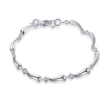 Solid silver rope bracelet in 4MM width for daily jewelry wear, layering, and classic wrist styling.