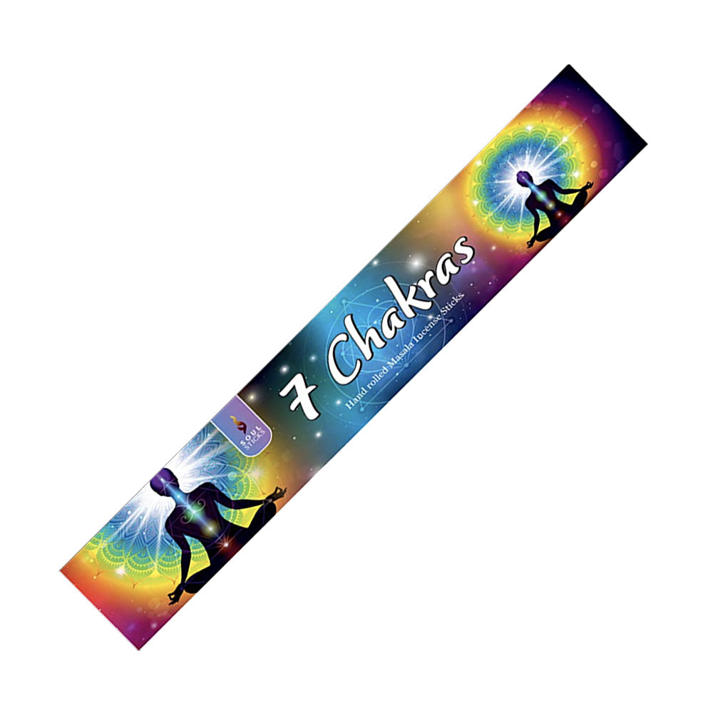 Soul Sticks 7 Chakras incense sticks pack