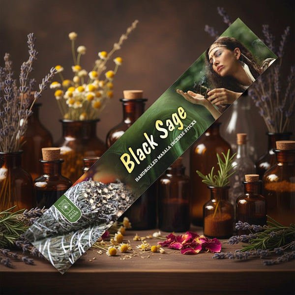 Soul Sticks Black Sage incense sticks pack