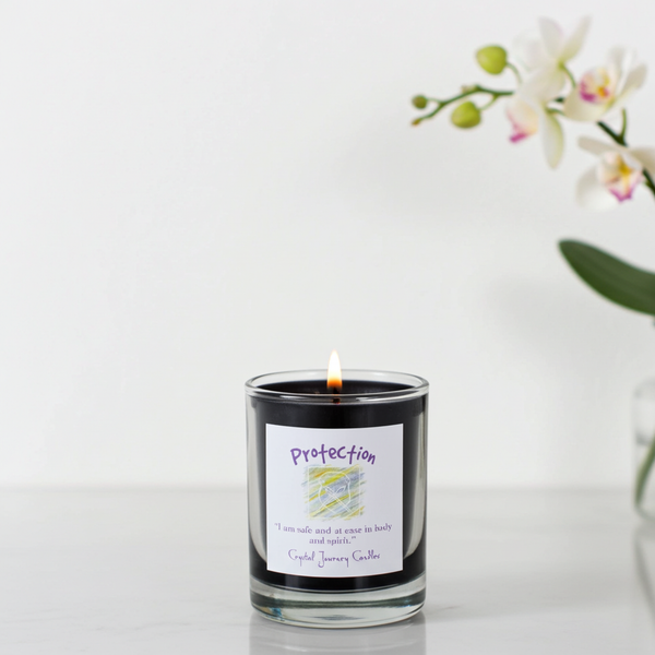 Soy Herbal Filled Votive Candle Protection candle for spiritual protection, cleansing, and ritual use.