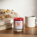 Soy Herbal Filled Votive Candle Seduction votive candle for attraction rituals, romantic ambiance, and spiritual intention work.