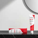 SP-8 Probiotic Whitening Toothpaste tube for enamel-safe whitening, daily brushing, and healthy teeth care.