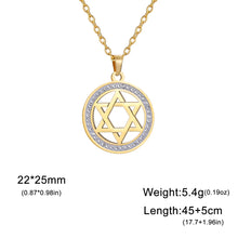 Zircon Star & Tree of Life sparkling pendant for dressy looks, casual styling, and meaningful jewelry collections.
