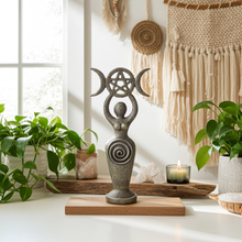 Spiral Goddess statue sculpture for home decor, meditation spaces, and spiritual room styling.