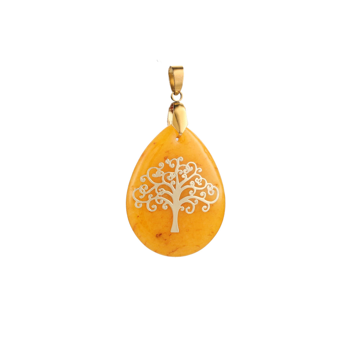 Spiritual Seven Chakra Tree of Life pendant necklace for prayer, meditation, and chakra energy support.