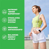 Spirulina Chlorella Capsules bottle for nutrient-rich algae support, daily wellness, and supplement care.
