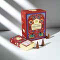 Sree Vani Golden India Sandalwood Backflow Incense Cones