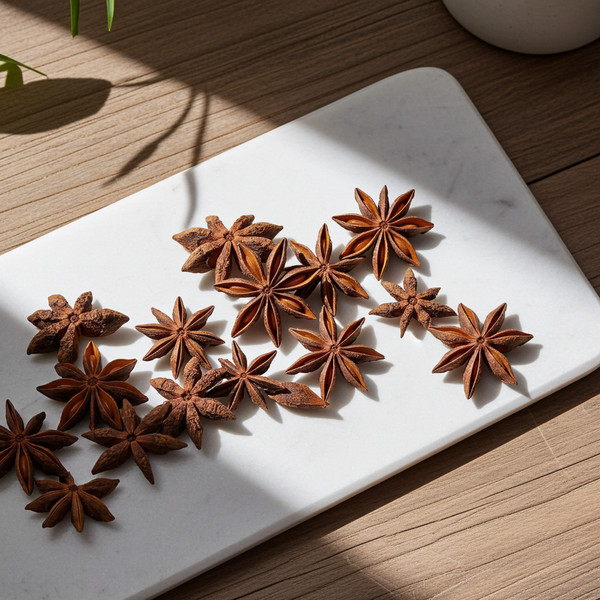 Star Anise Whole Herbs 2oz whole herb package for tea blends, spice preparation, and herbal use.