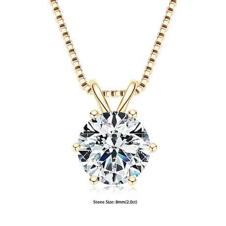 Sterling silver 925 moissanite solitaire jewelry pendant for special event wear, birthday gifts, and classic fashion use.