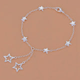 Sterling Silver Heart Chain Bracelet link bracelet for daily accessorizing, special occasion wear, and thoughtful gift giving.