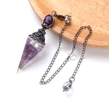 Stone Spirit Pendulum Pendant for dowsing, divination, and energy work.