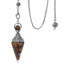 Stone Spirit Pendulum Pendant for dowsing, divination, and energy work.