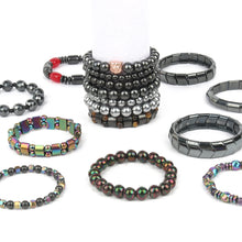 Stretch Magnetic Hematite Therapy Bracelet unisex wrist accessory for easy everyday wear, travel styling, and casual fashion use.