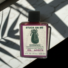 Stuck On Me Wish Oil bottle for love attraction, romantic intention setting, and ritual use.