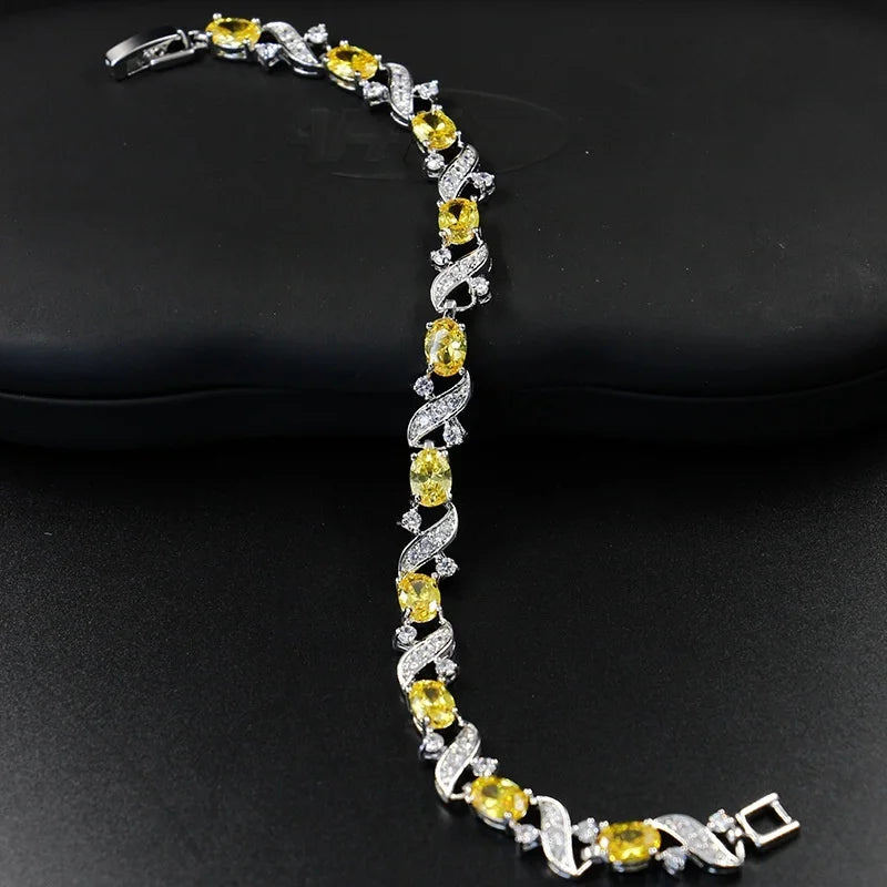 Elegant Crystal Gemstone Charm Bracelet stylish beaded bracelet for modern accessorizing, gifting, and everyday wear.