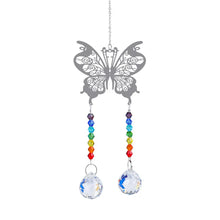 Crystal Sun Catcher Prism Rainbow Chaser hanging decor for window placement, sun-catching, and colorful room ambiance.