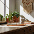 Sun Wood incense boat burner for holding incense sticks during meditation, relaxation, and daily aromatherapy use.