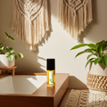 Sunset Heat Body Oil bottle — warm tropical spicy amber fragrance oil for evenings, date nights, and tropical fragrance layering.