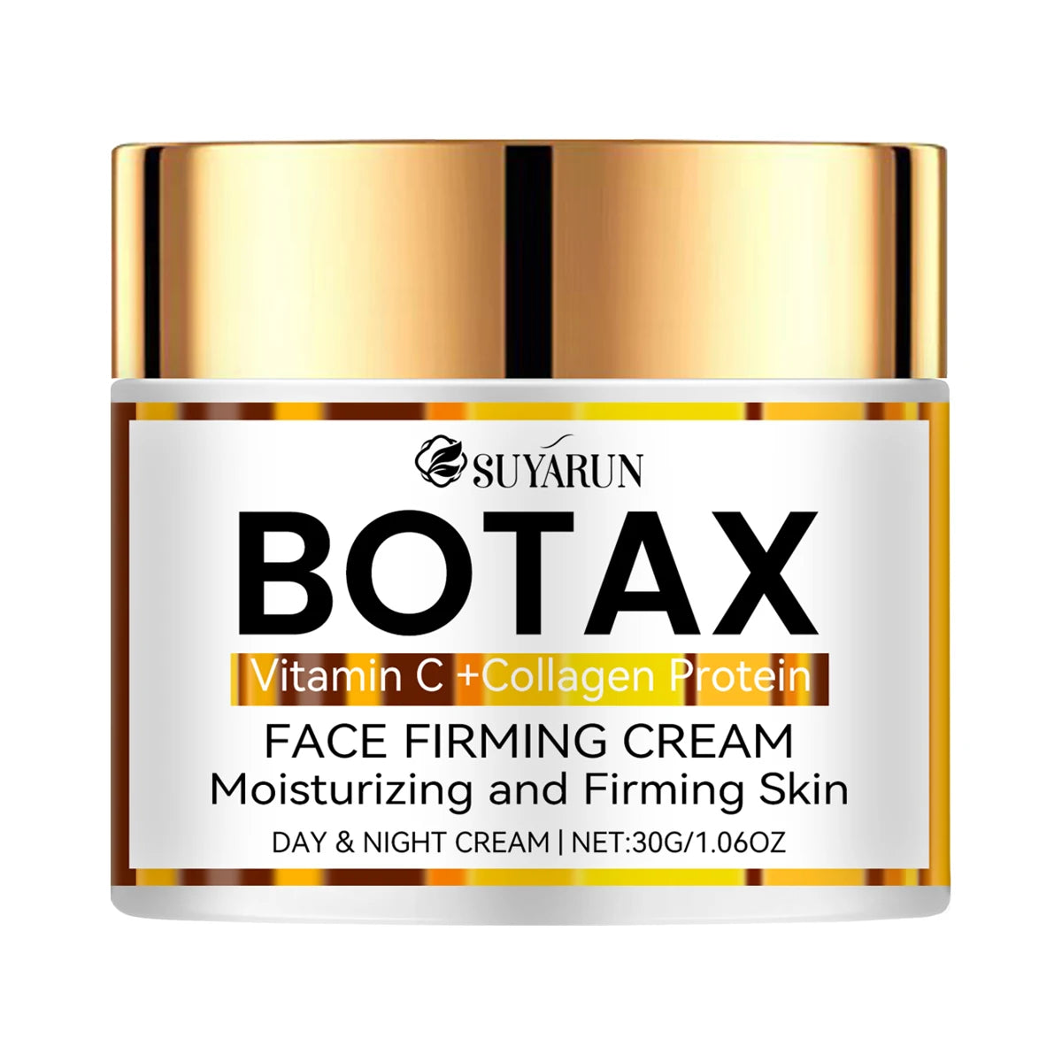 SUYARUN firming and smoothing face cream for tightening care, wrinkle reduction, and regular face moisturizing.