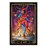 Tarot Decoratif sample tarot card, set A