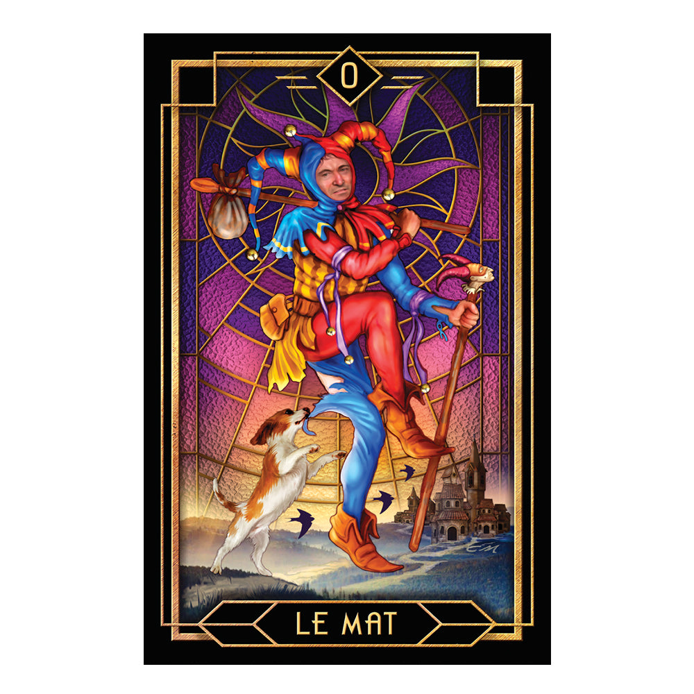 Tarot Decoratif sample tarot card, set A